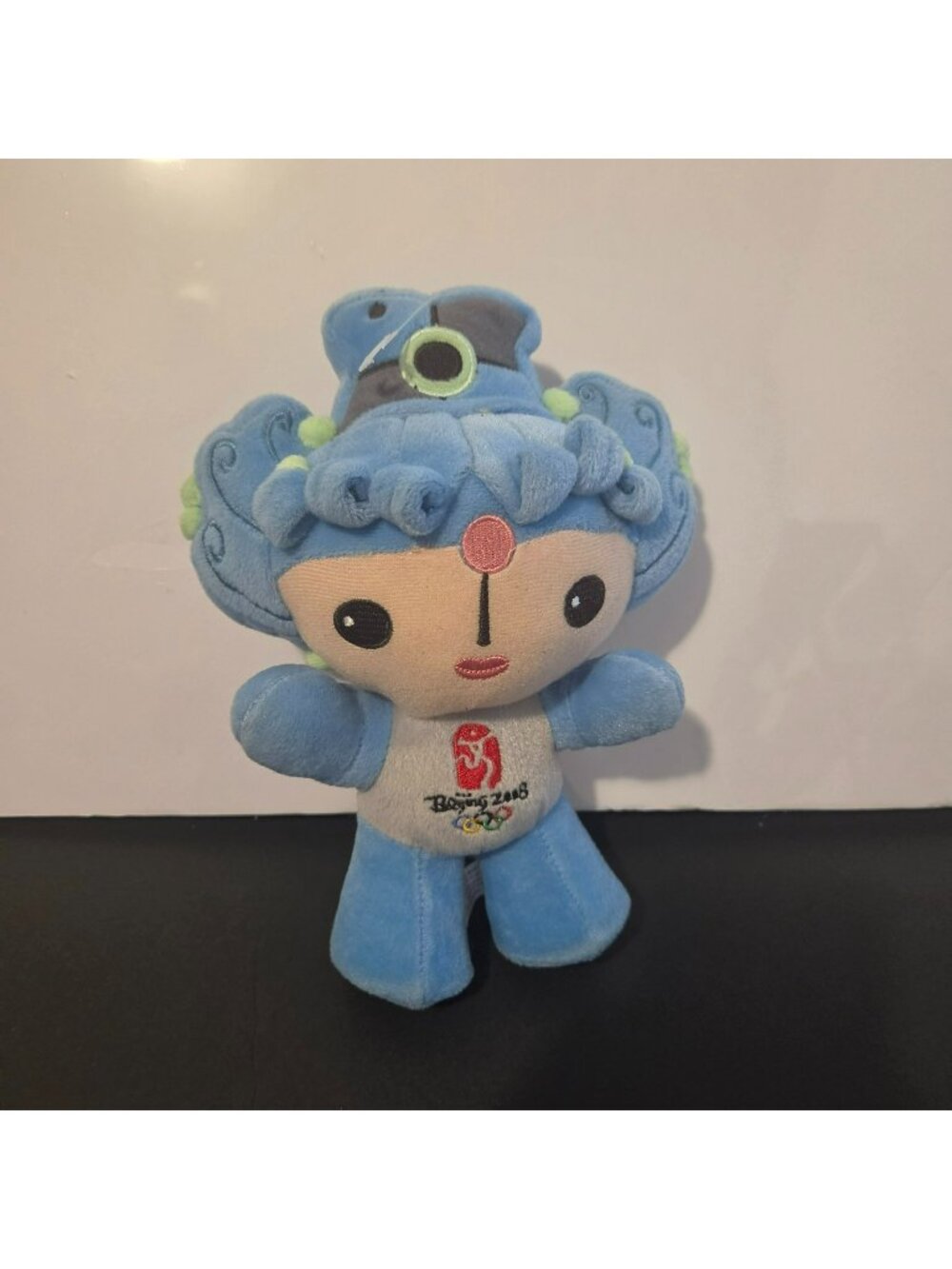 2008 Summer Olympics Games Beijing Mascot BEIBEI 20cm Plush Toy Very Good
